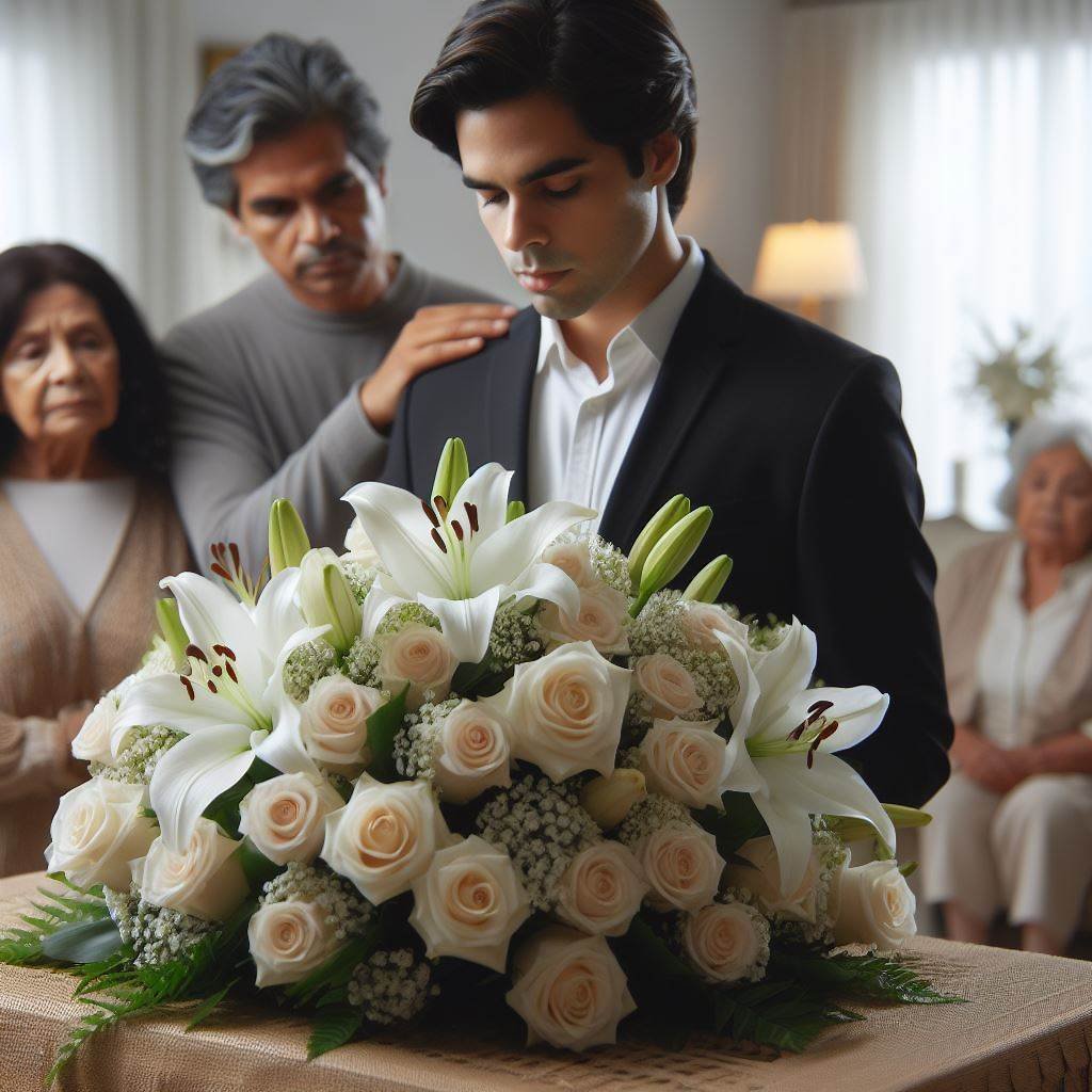 flores de condolencia