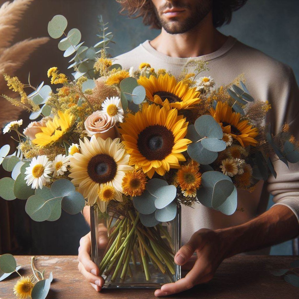 flores para hombre